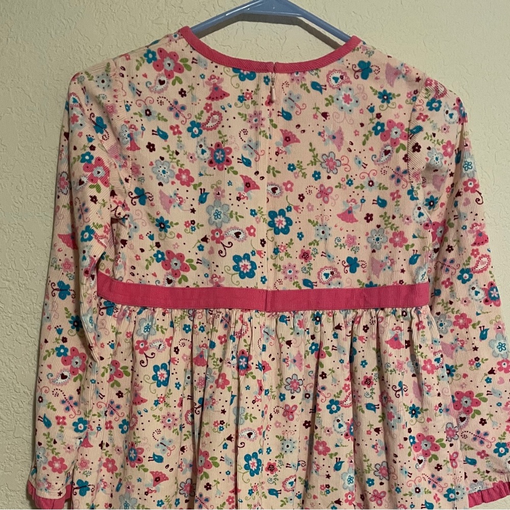 NEW Hanna Andersson Corduroy Paisley Dress - Picture 7 of 8